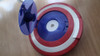 Escudo Capitán America, Importado, Con Lanzadora De Discos. 1