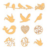 Pack De Vectores Corte Laser- Figuras Pajaros 7