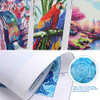 Mxjsua Diy 5d Diamante Pintura Completa Redonda Kits De Tala 3