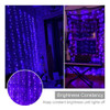 Weillsnow 300 Luces Led De Cortina Para Exteriores, 9.8 X 6. 3