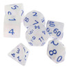 4 Conjunto De Dados Poliédricos De Plástico, 2-4 4 Pcs 2
