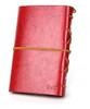 Diario Con Tapas De Cuero Estilo Retro Rojo 1