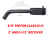 Mictuning Cerradura De Enganche De 5/8 Pulgadas Doblada Para 1