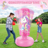 66 Inch Inflatable Kids Punching Bag With Boxing 5