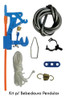 Kit  3  Pendulares  Galinha E 3 Comedouros Tubulares 10kg 5