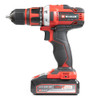 Furadeira Parafusadeira Bateria Kit 18v Einhell Te-cd18/40li 1