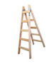 Escalera De Madera Salinga De 7 Escalones Modelo Pintor Ryf 1