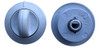 5 Perillas Cocina Martiri New Blancas De Embutir Vastago 8mm 0