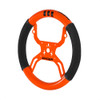 Volante Karting Faster Kart Spider Rojo Fluor 330 Collino 0