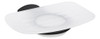 Jabonera Fv Epuyén 0168/l2 Accesorio Baño Negro Mate 0
