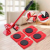 Herramienta Para Mover Muebles Heladera Lavadora Ruedas 1
