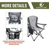 Alpha Camp Silla Plegable De Gran Tamaño Para 5