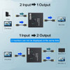 Switch Y Splitter Hdmi Bidireccional 2 Puertos 1.4 3d 1080p 5