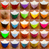 150  Cachepô De Papel Para Festa Imitação De Glitter Prata 2