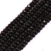 Gem-inside Black Spinel Gemstone Perlas Sueltas 2x4 Mm Ronde 0