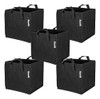 Ipower Paquete De 5 Bolsas Cuadradas De Cultivo De 10 Galon. 0