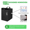 Ipower Paquete De 5 Bolsas Cuadradas De Cultivo De 10 Galon. 1