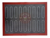 Placa Microperforada Silicona Macarons Eclairs Repostería 2