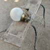 Antiguo Aplique De Luz Cabeza De Dragon 2