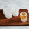 Molde De Hielo De Vaso De Chupito Bandeja De Silicona De 4 T 6