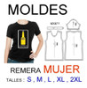 Moldes Para Remera De Mujer Impresos En Cartón De 150 Gramos 0 Moldes Para Remera De Mujer Impresos En Cartón De 150 Gramos 0
