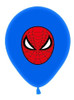 Kit Pack De 10 Globos R B A De Latex Spider Man Hombre Araña 3