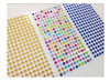 10 Planchas De Stickers Strass 8 X 15 Cm Autoadhesivos 0