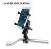 Soporte Porta Celular Gps Moto Bici P/ Manubrio Universal 3