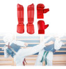 Conjunto De Equipamentos De Sparring De Caratê Gg Vermelho 7
