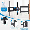 Soporte De Pared Para Tv De 26  A 55  Negro, Ajustable 2