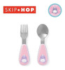 Kit Talheres Garfo E Colher Inox Skip Hop ® Baleia Narval 7
