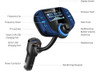 Adaptador De Radio Bluetooth Con Pantalla Aux Mp3 1