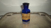 Raro Frasco Farmacia Azul Antiguo Coleccion Decoracion Vealo 0