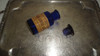 Raro Frasco Farmacia Azul Antiguo Coleccion Decoracion Vealo 5