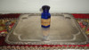 Raro Frasco Farmacia Azul Antiguo Coleccion Decoracion Vealo 7