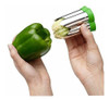 Descorazonador De Pimiento Chefn Quickcore, Uno, Verde, 102- 1