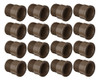 Kit 16 Adaptador Rosca Cola 3/4 25mm Soldavel Marrom Conexão 0