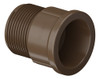 Kit 16 Adaptador Rosca Cola 3/4 25mm Soldavel Marrom Conexão 1