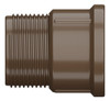 Kit 16 Adaptador Rosca Cola 3/4 25mm Soldavel Marrom Conexão 2