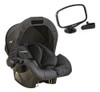 Kit Bebê Conforto Cozycot Click Com Espelho 2 Em 1 Preto 0