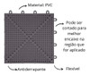 50 Pçs Tapete Moduar Box Banheiro Pvc Estrado Modular 3