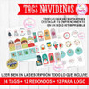 Kit Imprimible Tags Navidad Emprendedor Etiquetas Vectores 2