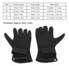 Luvas De Mergulho De Neoprene, 1 Par, Pretas, À Prova De Arr 4