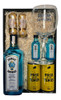 Kit Bombay Sapphire X3 + Copa + Chocolates + Tónicas - Pérez 0
