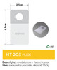 Hang Tab Ht203 Flex Gancho Adesivo Fácil Exposição 500 Un 3