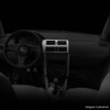 Moldura Central Painel Gol G3 Preto 2