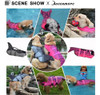Chaqueta De Seguridad Para Perros Ajustable, Gris Tiburón Gr 1 Chaqueta De Seguridad Para Perros Ajustable, Gris Tiburón Gr 1
