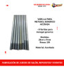 Kit Varillas Barra Metegol Generico X8 Unidades 1