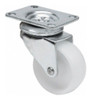 Rueda Polipropileno Giratoria Sin Freno 80mm Bulonera Guemes 0
