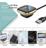 2 Cables De Carga  Usb Para Reloj Fitbit Sense & Versa 3 3